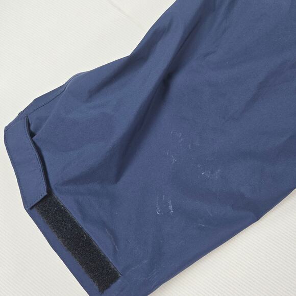 Vintage Nike Navy Blue Ankle Zip Adjustable Track Pants Women's Size Small - Picture 11 of 11